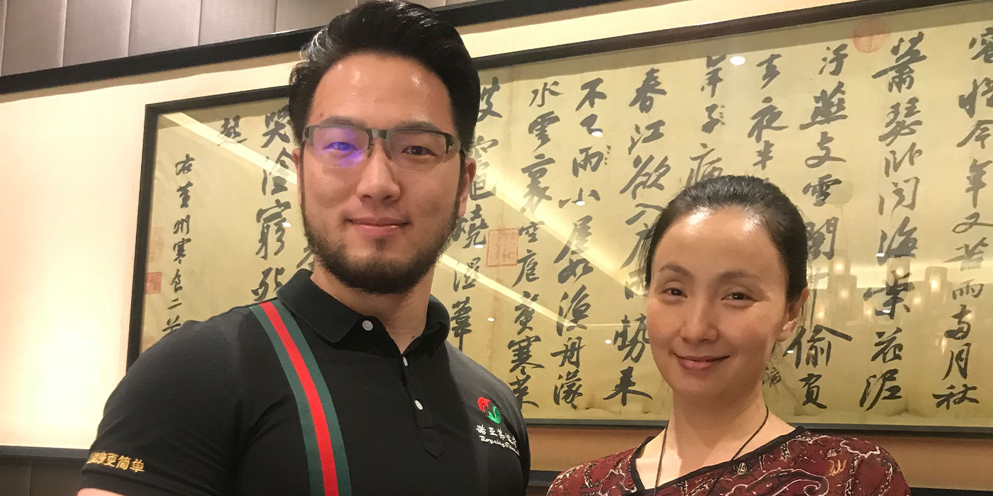 为陶虹做运动康复